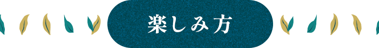 楽しみ方